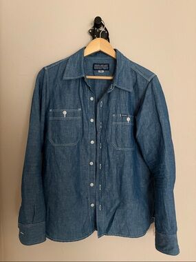 Iron Heart linen/chambray 5oz shirt